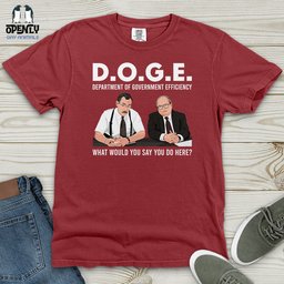 D O G E Heavy Cotton Comfort Colors Tee Gift For Animal Lover