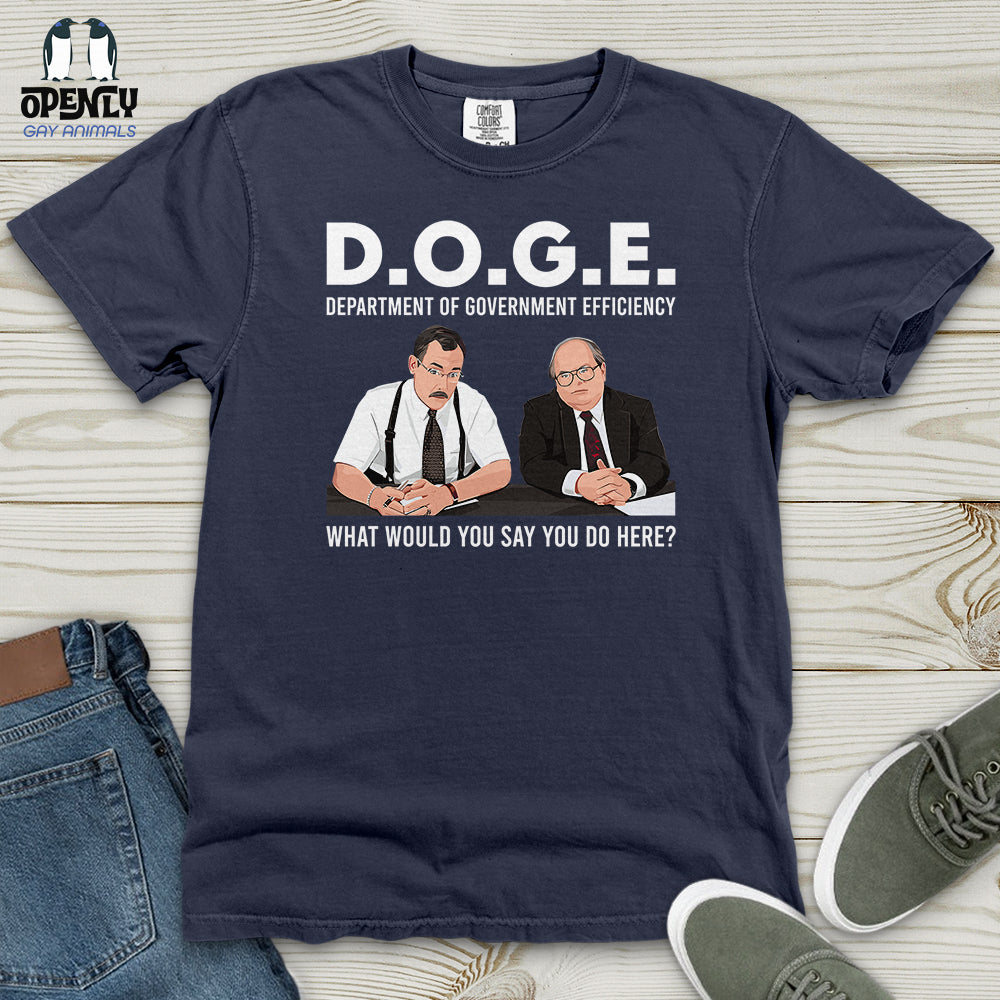 D O G E Heavy Cotton Comfort Colors Tee Gift For Animal Lover