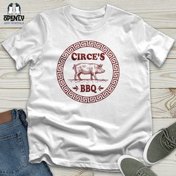 Circes BBQ Unisex T Shirt Gift For Animal Lover