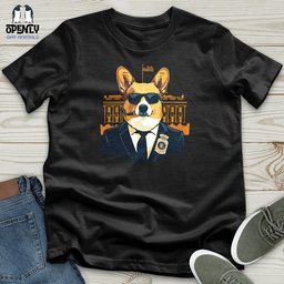 Corgi Secret Service Unisex T Shirt Gift For Dog Lover