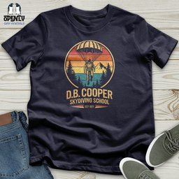 Db Cooper Skydiving School Unisex T Shirt Gift For Animal Lover