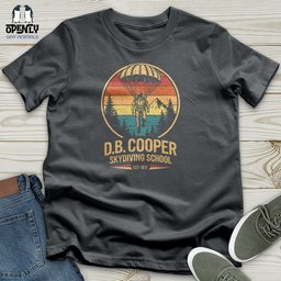 Db Cooper Skydiving School Unisex T Shirt Gift For Animal Lover