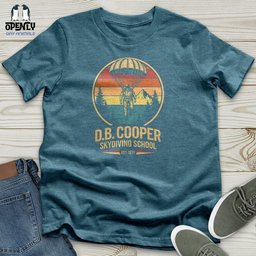 Db Cooper Skydiving School Unisex T Shirt Gift For Animal Lover