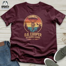 Db Cooper Skydiving School Unisex T Shirt Gift For Animal Lover