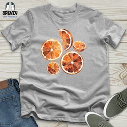 Dried Orange Slice Unisex T Shirt Gift For Animal Lover