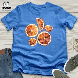 Dried Orange Slice Unisex T Shirt Gift For Animal Lover