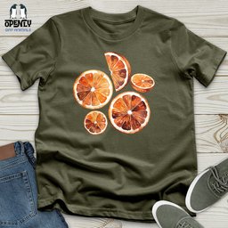 Dried Orange Slice Unisex T Shirt Gift For Animal Lover