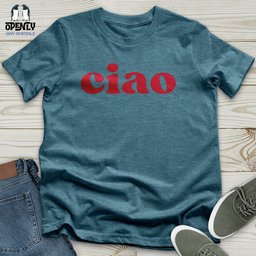 Ciao Unisex T Shirt Gift For Animal Lover