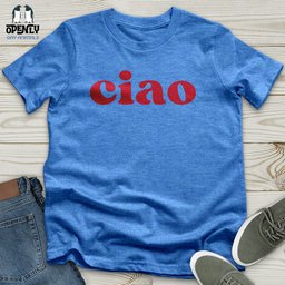 Ciao Unisex T Shirt Gift For Animal Lover