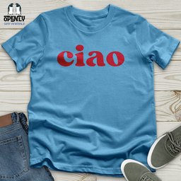 Ciao Unisex T Shirt Gift For Animal Lover