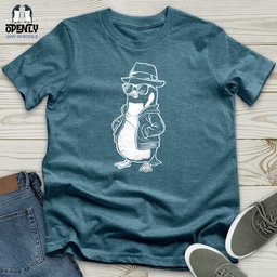 Cool Penguin Unisex T Shirt Gift For Animal Lover