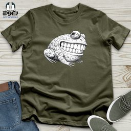 Creepy Frog Unisex T Shirt Gift For Frog Lover