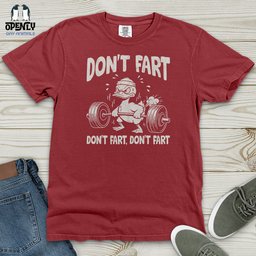 Dont Fart Heavy Cotton Comfort Colors Tee Gift For Animal Lover