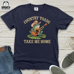 Country Toads Take Me Home Heavy Cotton Comfort Colors Tee Gift For Animal Lover