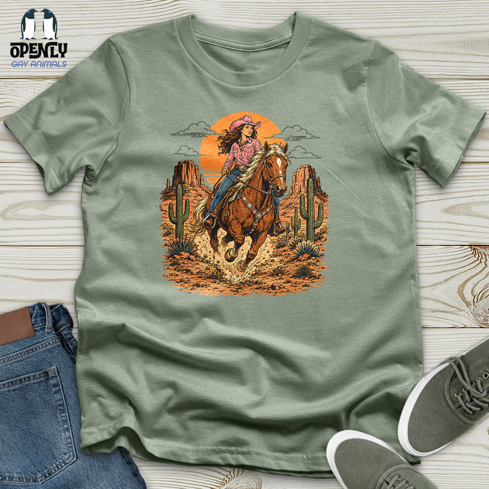 Desert Rider Unisex T Shirt Gift For Animal Lover