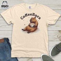 Coffeebara Heavy Cotton Comfort Colors Tee Gift For Animal Lover