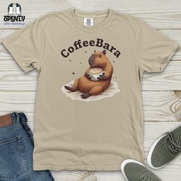 Coffeebara Heavy Cotton Comfort Colors Tee Gift For Animal Lover