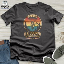 Db Cooper Skydiving School Softstyle Tee Gift For Animal Lover