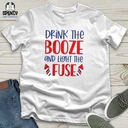 Drink The Booze Unisex T Shirt Gift For Animal Lover