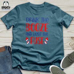 Drink The Booze Unisex T Shirt Gift For Animal Lover