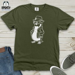 Cool Penguin Heavy Cotton Comfort Colors Tee Gift For Animal Lover