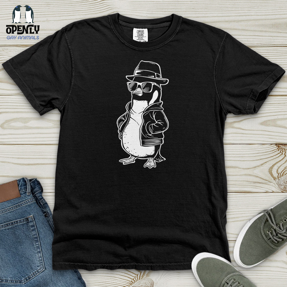Cool Penguin Heavy Cotton Comfort Colors Tee Gift For Animal Lover