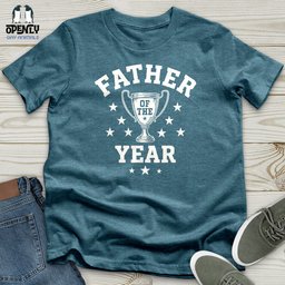 Father Of The Year Unisex T Shirt Gift For Dad