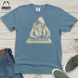 Falcon DJ Beatmaster Heavy Cotton Comfort Colors Tee Gift For Animal Lover
