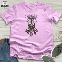 Entwined Roots Visage Unisex T Shirt Gift For Animal Lover