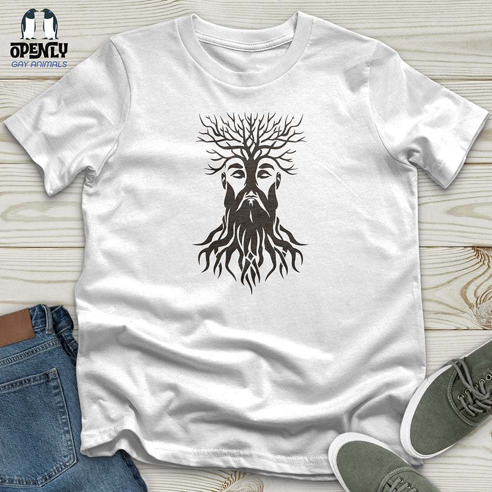 Entwined Roots Visage Unisex T Shirt Gift For Animal Lover