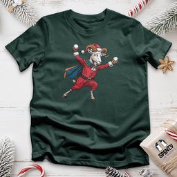 Goat With Snowballs Unisex T Shirt Gift For Animal Lover