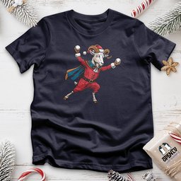 Goat With Snowballs Unisex T Shirt Gift For Animal Lover