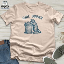 Girl Dinner Unisex T Shirt Gift For Animal Lover