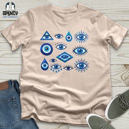 Evil Eyes 07 Unisex T Shirt Gift For Animal Lover