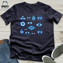 Evil Eyes 07 Unisex T Shirt Gift For Animal Lover