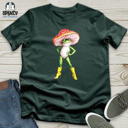 Frog With High Heeled Boots Unisex T Shirt Gift For Frog Lover