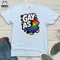 Gay As Heavy Cotton Comfort Colors Tee Gift For Animal Lover