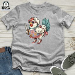 Funny Rooster Chicken Unisex T Shirt Gift For Animal Lover