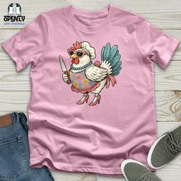 Funny Rooster Chicken Unisex T Shirt Gift For Animal Lover