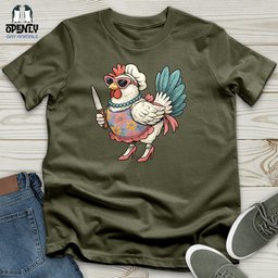 Funny Rooster Chicken Unisex T Shirt Gift For Animal Lover