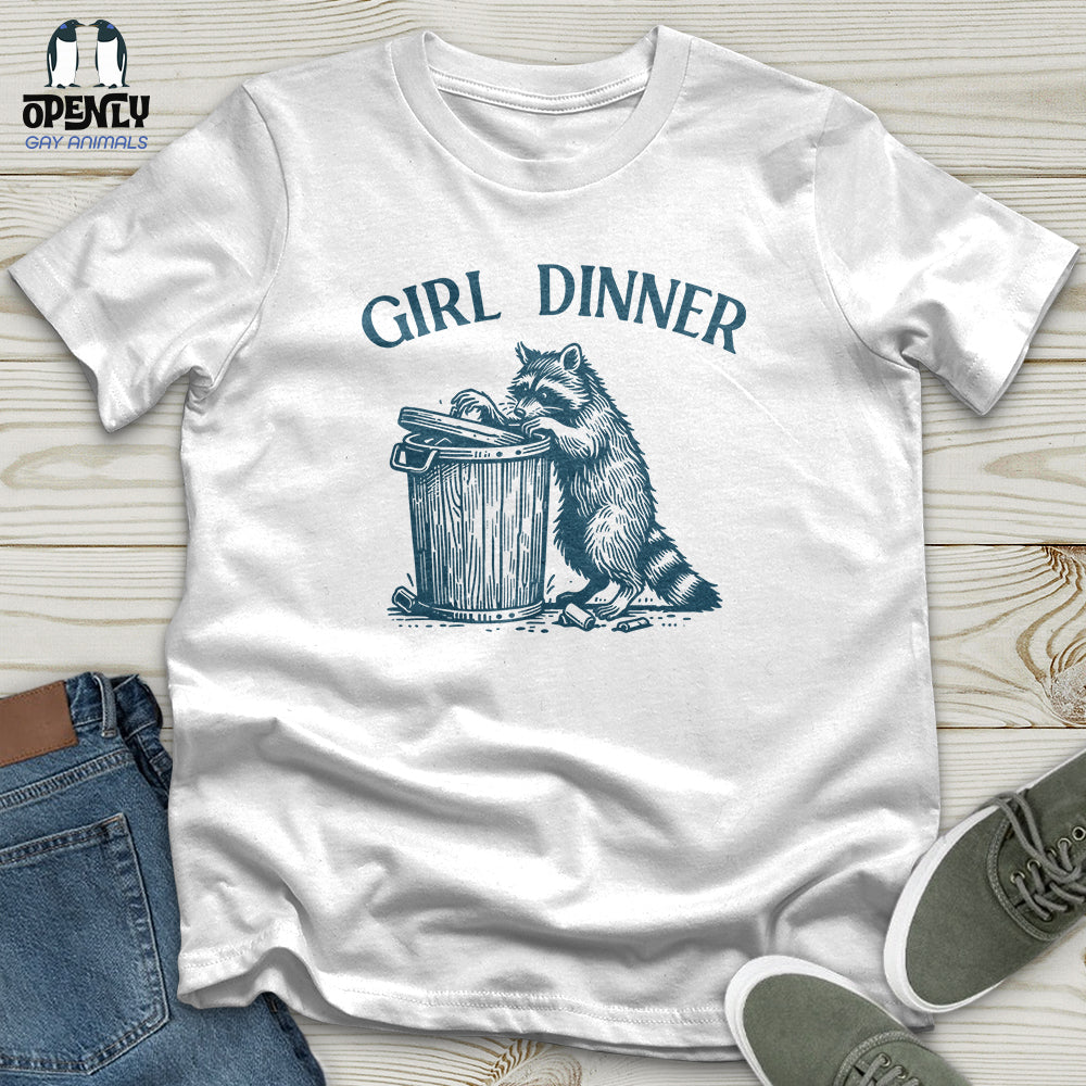 Girl Dinner Softstyle Tee Gift For Animal Lover