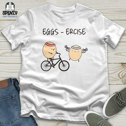 Eggs Ercise Unisex T Shirt Gift For Animal Lover