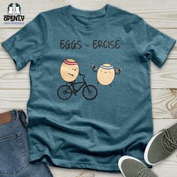 Eggs Ercise Unisex T Shirt Gift For Animal Lover
