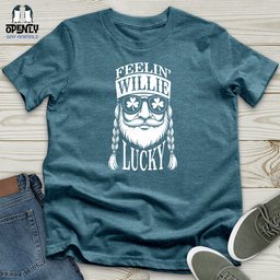 Feelin Willie Lucky Unisex T Shirt Gift For Animal Lover