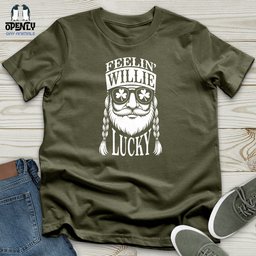 Feelin Willie Lucky Unisex T Shirt Gift For Animal Lover