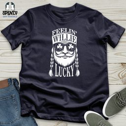 Feelin Willie Lucky Unisex T Shirt Gift For Animal Lover