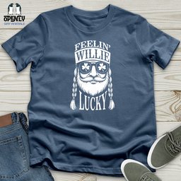 Feelin Willie Lucky Unisex T Shirt Gift For Animal Lover