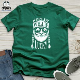 Feelin Willie Lucky Unisex T Shirt Gift For Animal Lover