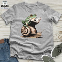 Frog Riding Sanil Unisex T Shirt Gift For Frog Lover