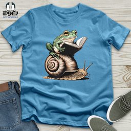 Frog Riding Sanil Unisex T Shirt Gift For Frog Lover